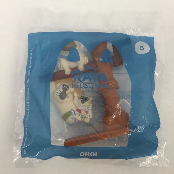 McDonald's 2021 #5 Raya and The Last Dragon Ongi Happy Meal Toy - Picture 3 of 10
